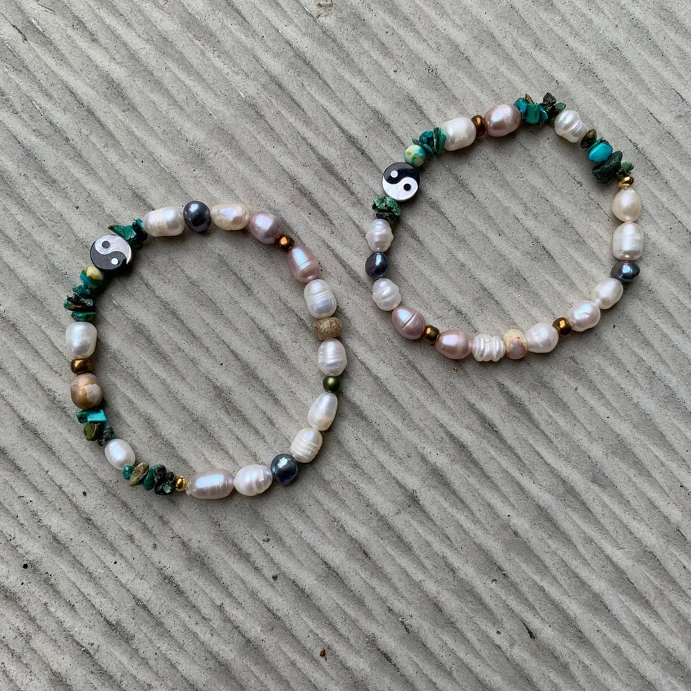 Yin Yang Pearl Bracelet